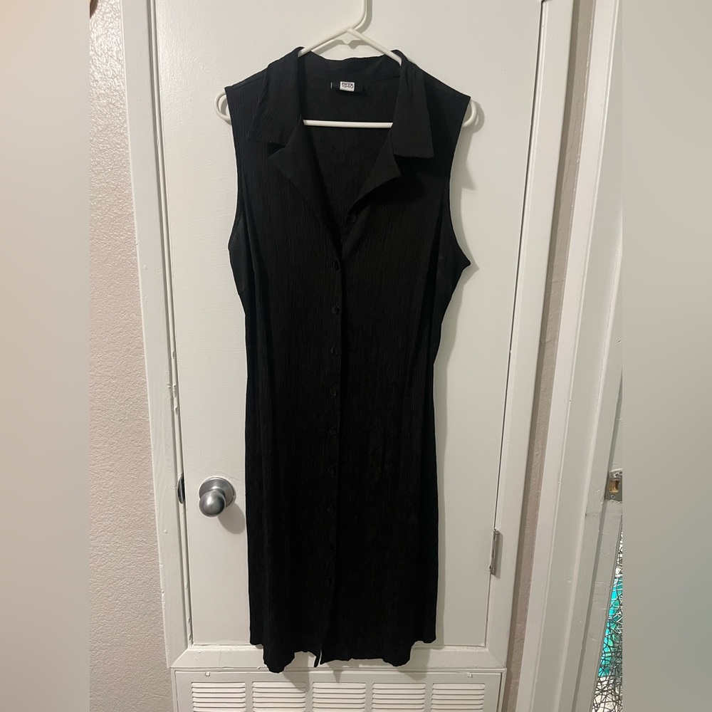Studio 1940 Black Cut Off Dress